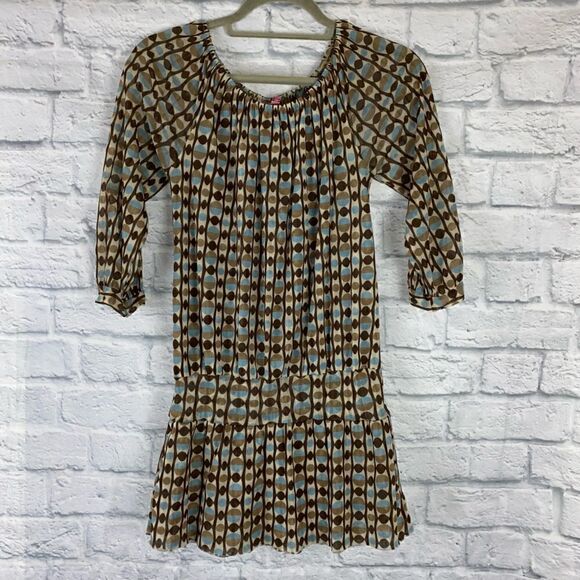 Sweet Pea Other - Sweet pea by Stacy frati drop waist double layer print dress sz small girls